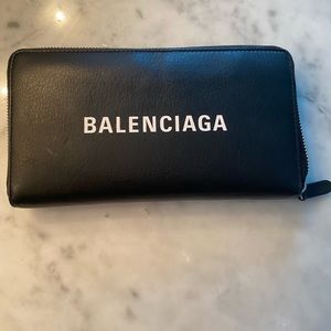 authentic Balenciaga Wallet